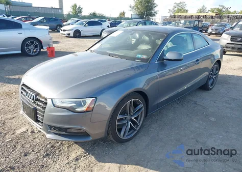 2014 Audi A5 2.0T Premium from USA, damaged, VIN WAUCFAFR4EA073989